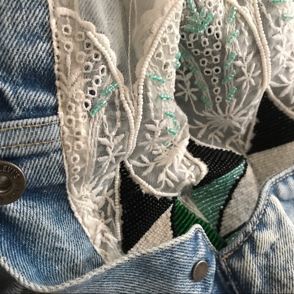 Beaded Levi’s Jacket - Picture 2 of 2